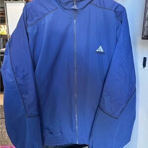 Adidas Navy Zip-Up Jacket